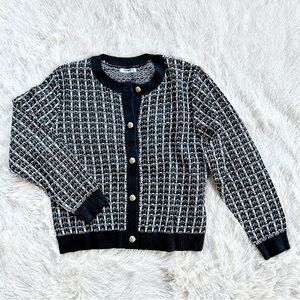 Black & White Cardigan